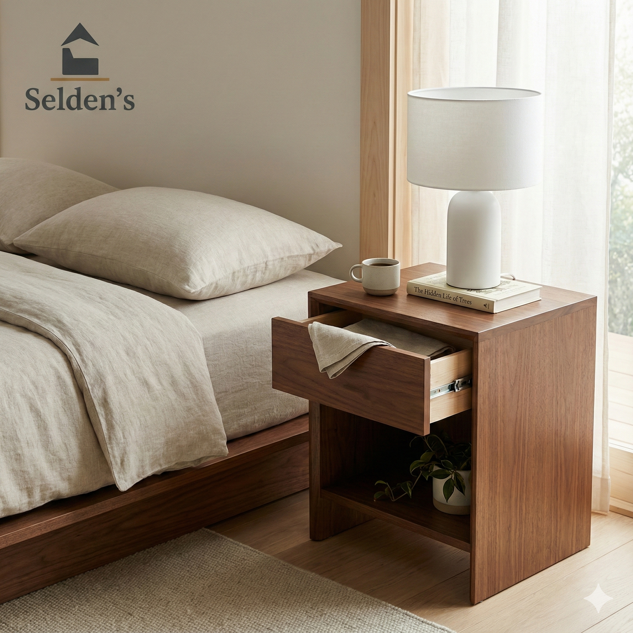 Columbia Bedside Table