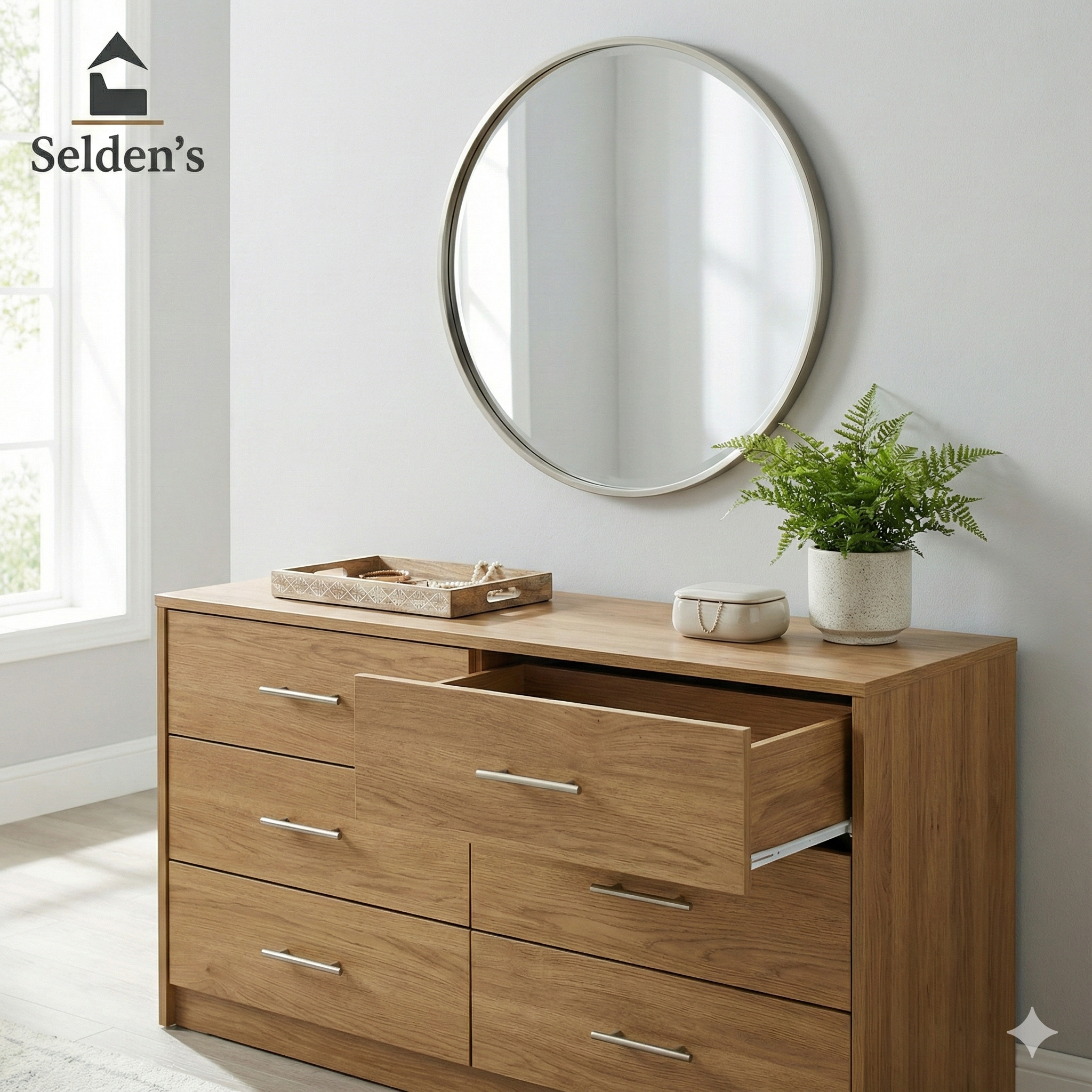 Spokane 6-Drawer Dresser